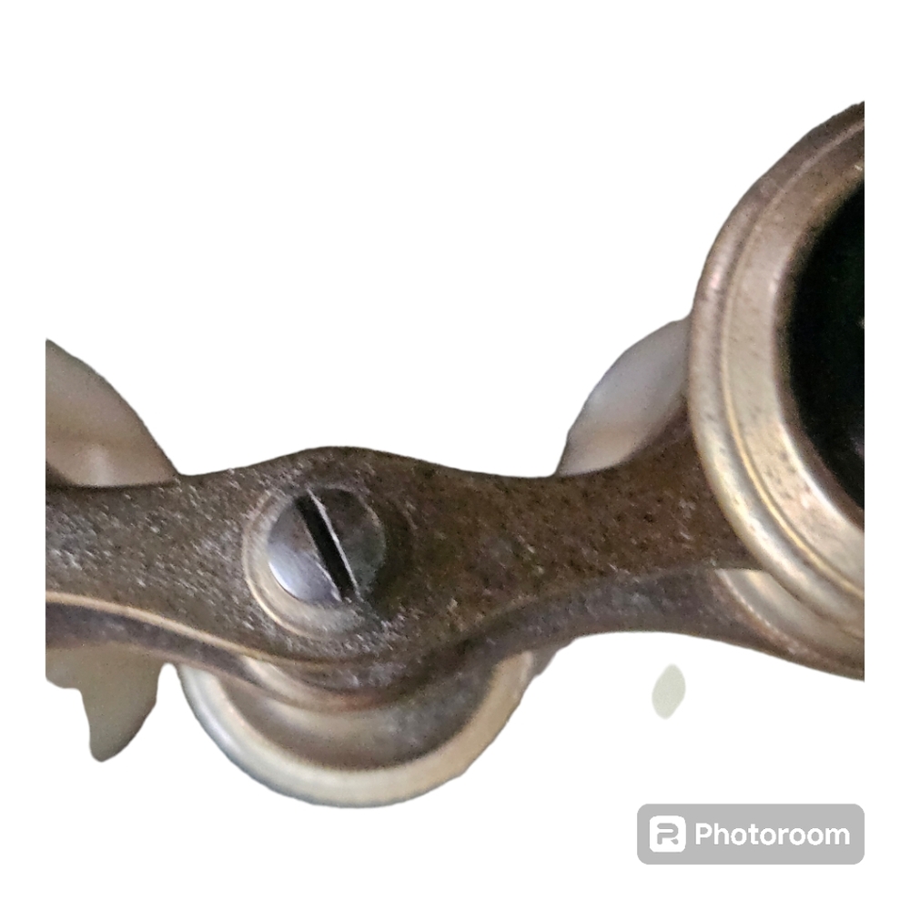 Antique Brass and Mother of Pearl Opera Glasses - Picture 5 of 6